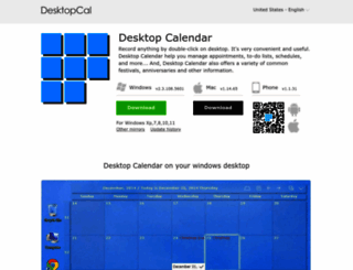 desktopcal.com screenshot