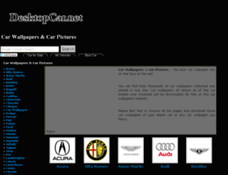desktopcar.net screenshot