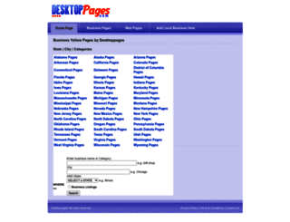 desktoppages.com screenshot