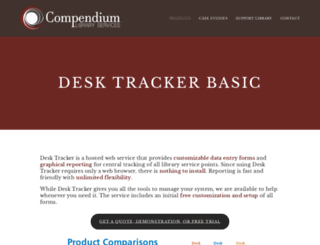 desktracker.com screenshot