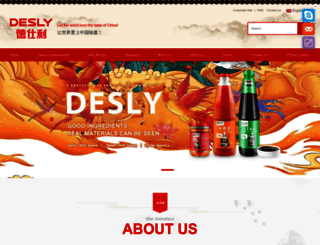 deslyfoods.com screenshot