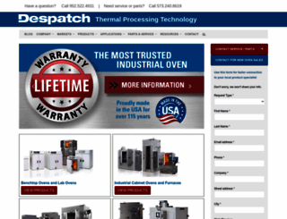 despatch.com screenshot