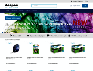 despec.nl screenshot