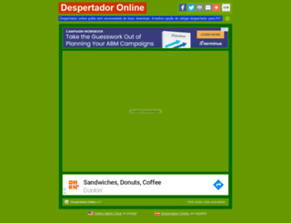 despertadoronline.com.br screenshot
