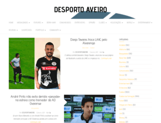 desportoaveiro.pt screenshot
