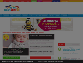 desprecopii.ro screenshot