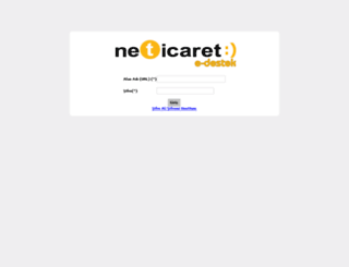 destek.neticaret.com screenshot