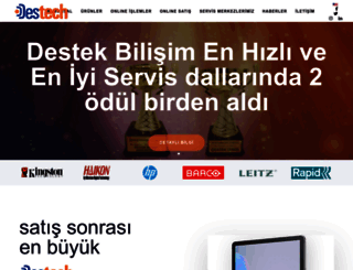 destekbilisim.com screenshot