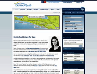 destin-florida-real-estate.com screenshot