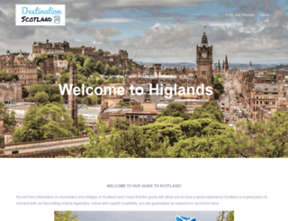 destination-scotland.com screenshot