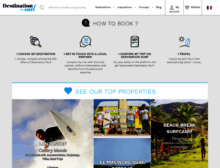 destination-surf.com screenshot