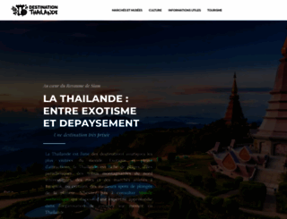 destination-thailande.net screenshot