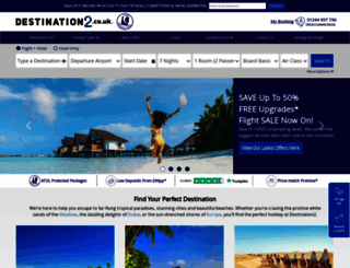 destination2.co.uk screenshot
