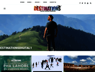 destinations.com.pk screenshot