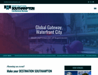 destinationsouthampton.com screenshot