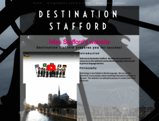 destinationstafford.yolasite.com screenshot