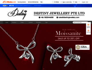 destinyjewellery.en.alibaba.com screenshot