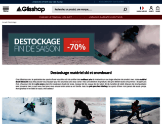 destockage.glisshop.com screenshot