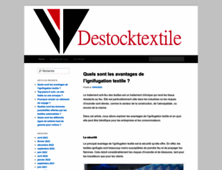 destocktextile.com screenshot