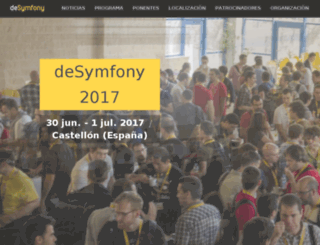 desymfony.com screenshot