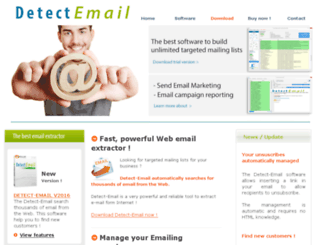 detect-email.com screenshot