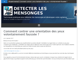 detecter-les-mensonges.fr screenshot