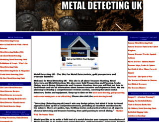 detecting.org.uk screenshot