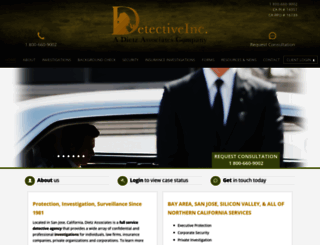 detectiveinc.com screenshot