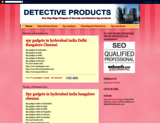 detectiveproducts.blogspot.com screenshot