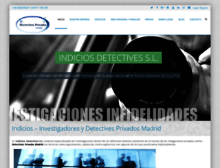 detectives-privados-madrid.com screenshot
