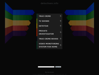 detectives.info screenshot