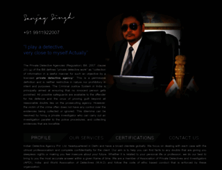detectivesanjaysingh.com screenshot