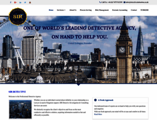 detectivesinlondon.co.uk screenshot