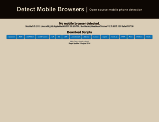 detectmobilebrowser.com screenshot