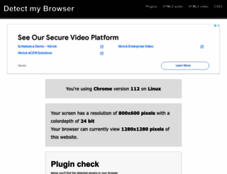 detectmybrowser.com screenshot