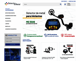 detectordemetal.com.br screenshot