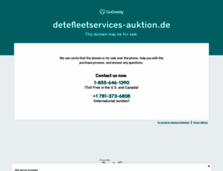 detefleetservices-auktion.de screenshot