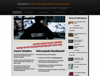 detektei-radziej.de screenshot