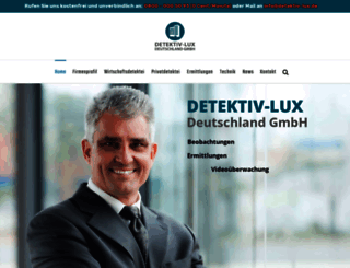 detektiv-lux.de screenshot