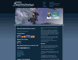 determinance.com screenshot