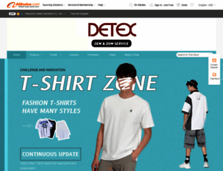 detex02.en.alibaba.com screenshot