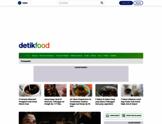 detikfood.com screenshot