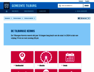 detilburgsekermis.nl screenshot
