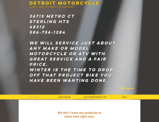 detmotorcycle.com screenshot