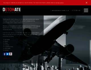 detonatetravel.com screenshot
