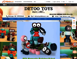 detootoys.en.alibaba.com screenshot