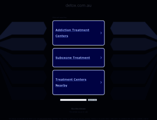 detox.com.au screenshot
