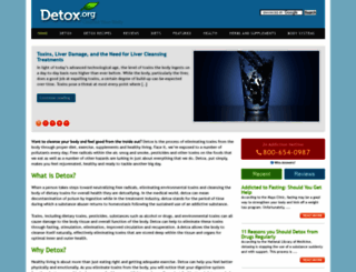 detox.org screenshot