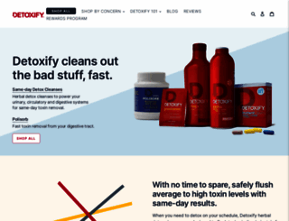 detoxify.com screenshot