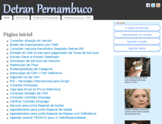 detranpe.com.br screenshot